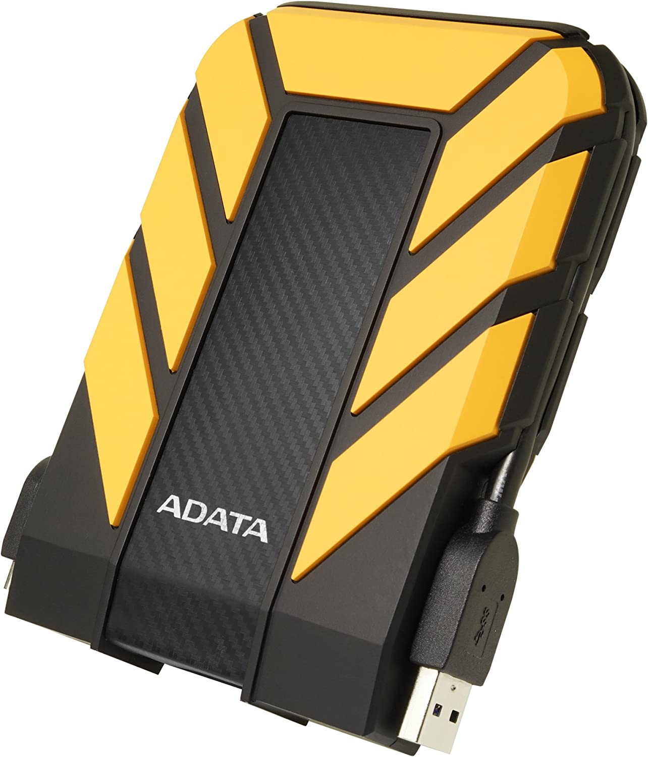 ADATA Disco Duro Externo HDD HD710P, 2 TB, Resistente a golpes,agua y polvo, certificación grado militar, Color Amarillo